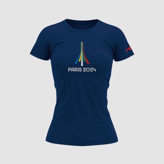 Dámske bavlnené tričko FAN OH Paris 2024